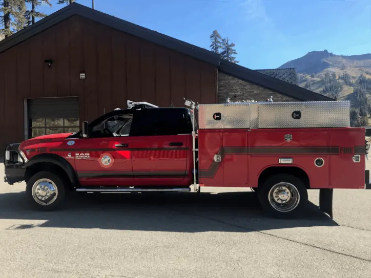 Service body brush truck, Outback build